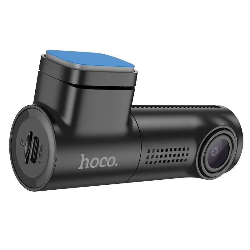 Видеорегистратор Hoco DV1 0.96-inch TFT/WI-FI Чорний