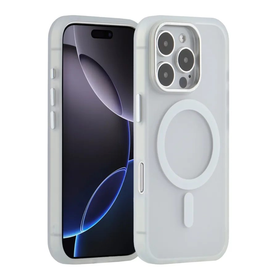 Чохол TPU+PC Goldencis Matte with MagSafe для iPhone 17 Pro Dark Blue