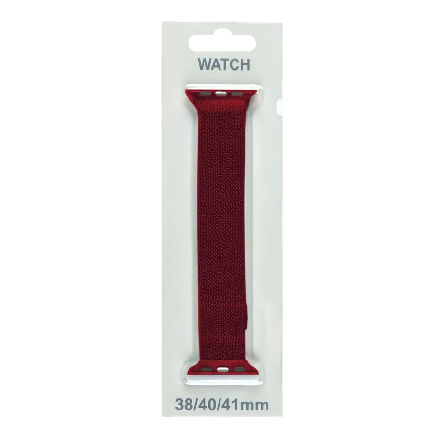 Ремінець для Apple Watch Milanese loop 38/40/41 mm Red