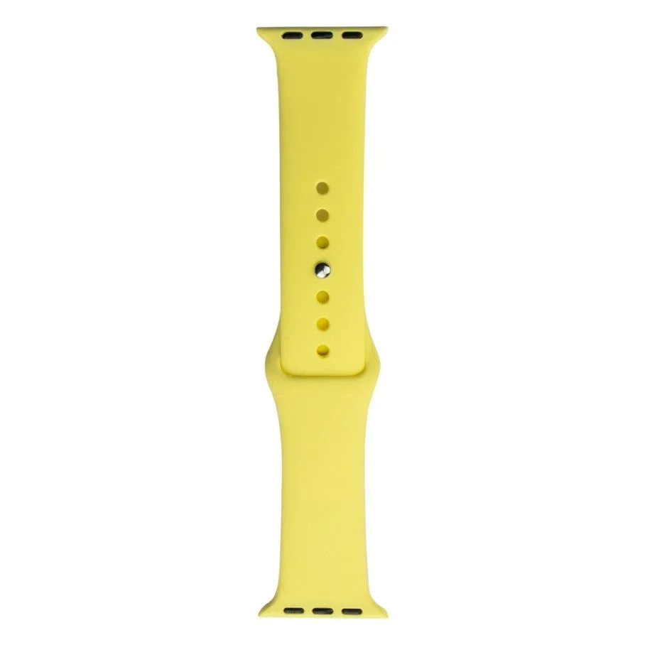 Ремінець для Apple Watch Band Silicone One-Piece Size-S 38/40/41 mm 51.Mellow Yellow