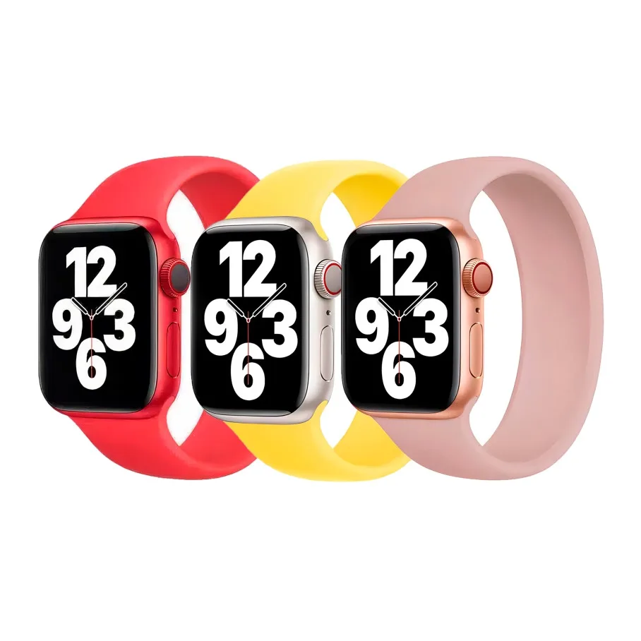 Ремінець для Apple Watch Band Silicone Mono Size 38/40mm L Dark Purple