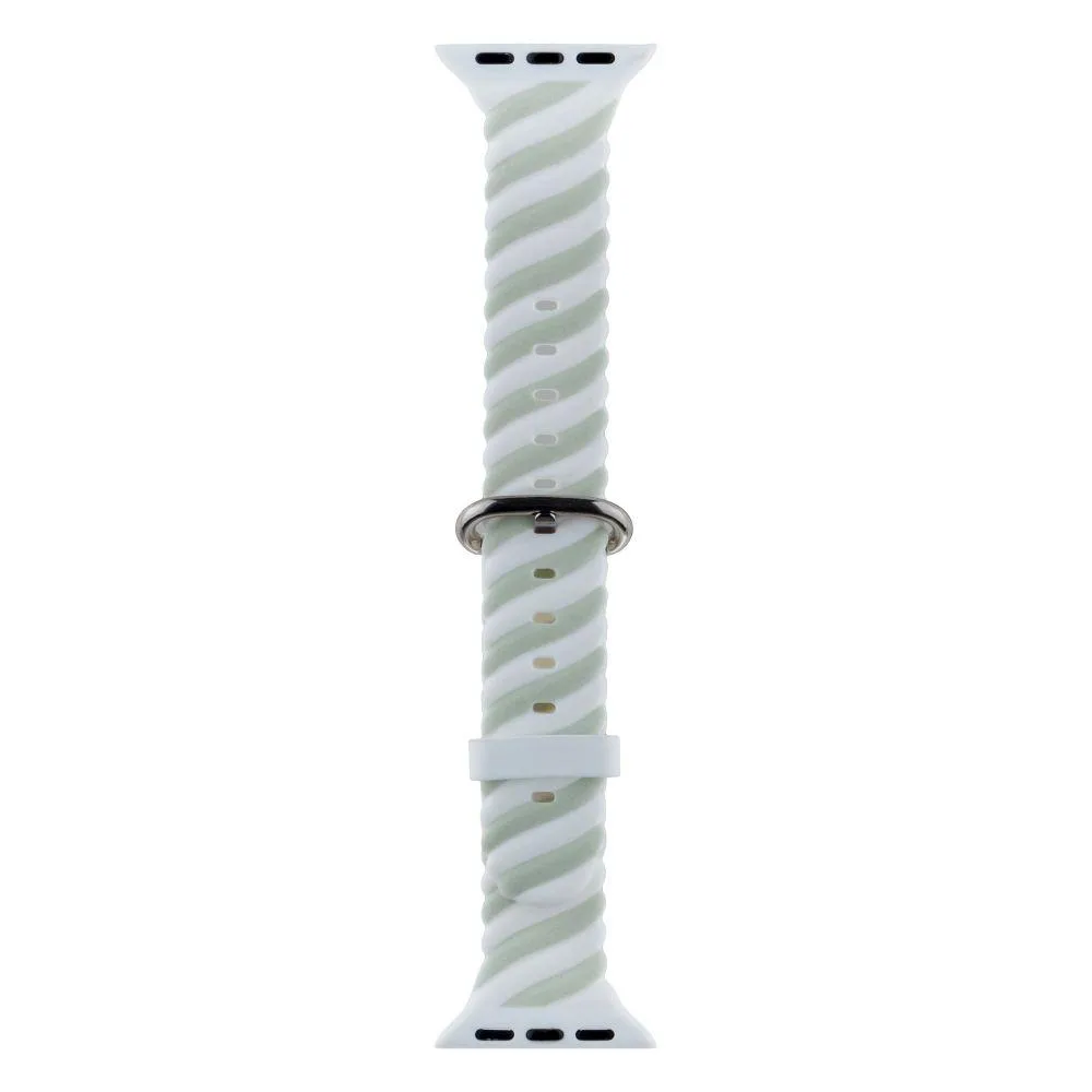 Ремінець Colour Bar для Apple Watch 38/40/41 mm Колір 8, Чорно-бузковий
