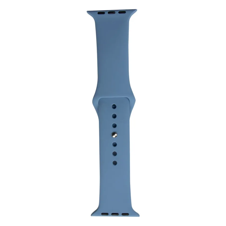 Ремінець для Apple Watch Band Silicone One-Piece Size-S 42/44/45/49 mm 24.Azure
