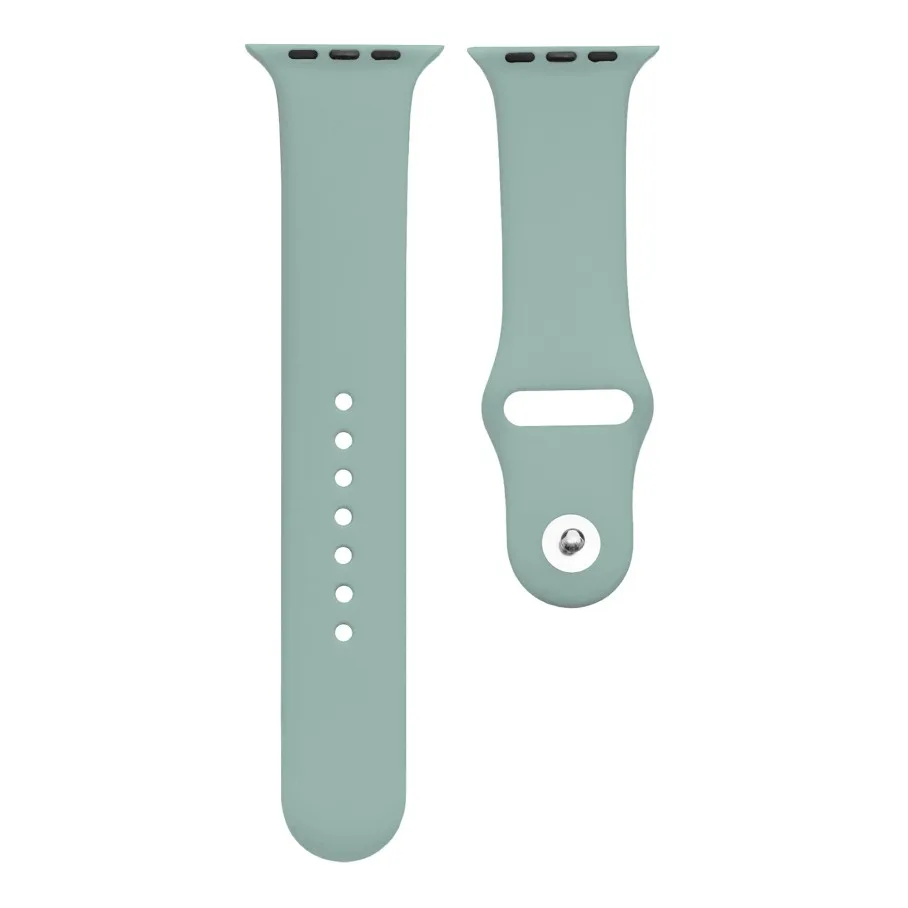 Ремінець для Apple Watch Band Silicone One-Piece Size-S 42/44/45/49 mm 64.Light Cyan