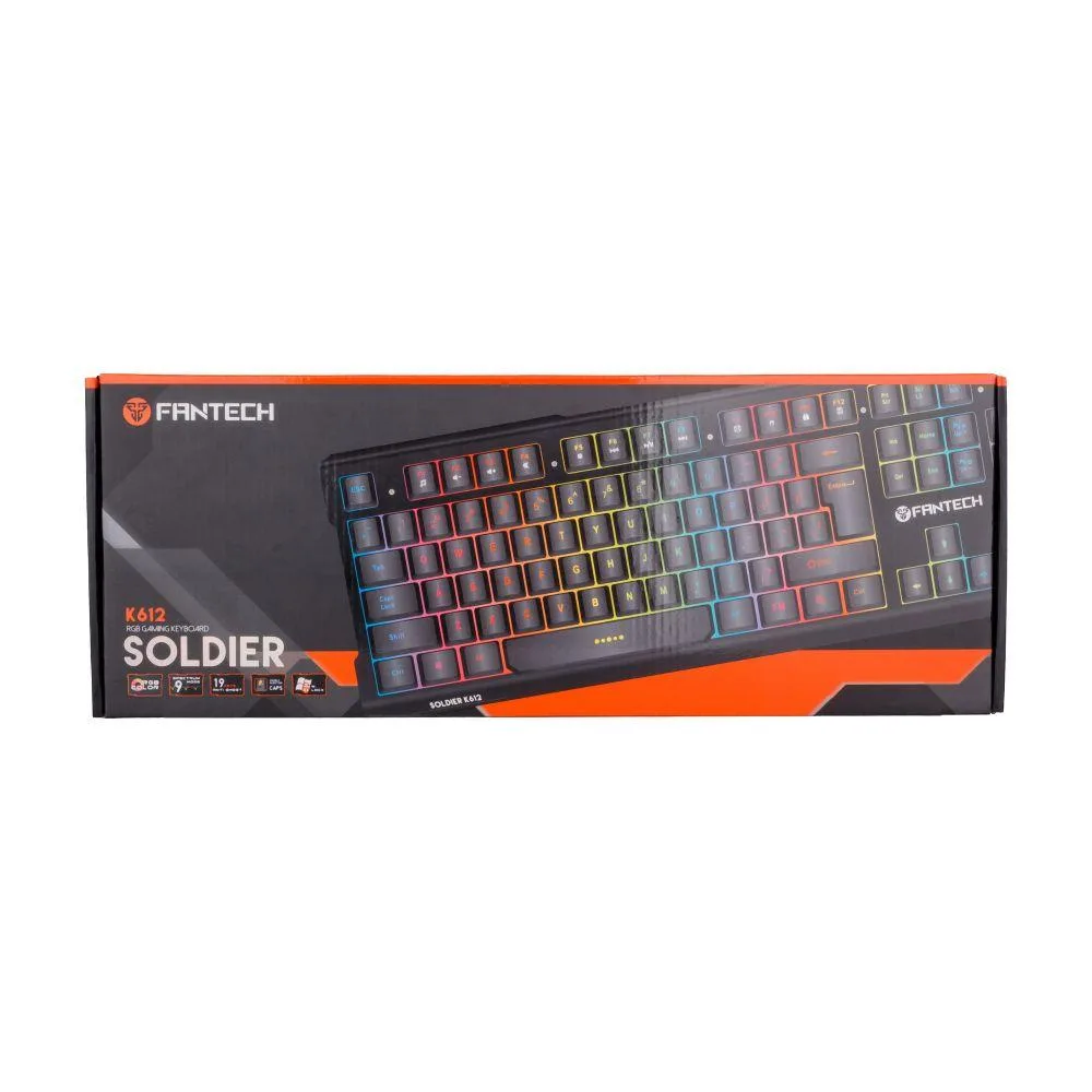Клавіатура Ігрова Fantech Soldier K612 Колір Чорний
