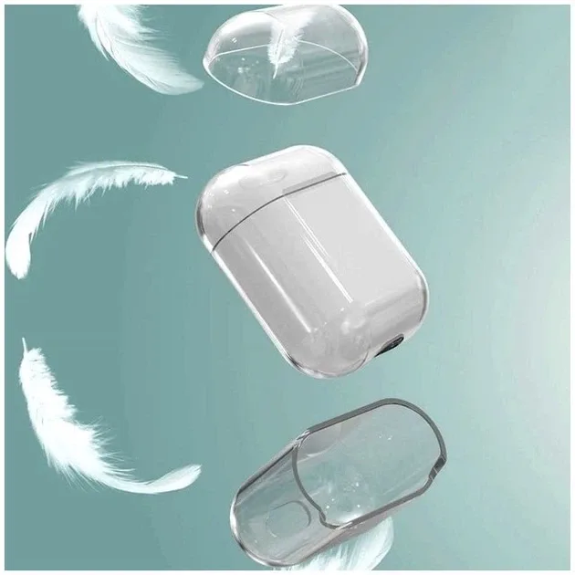 Чохол для Apple Airpods 1 , Airpods 2 ( MYBLEX ПРОЗОРИЙ )
