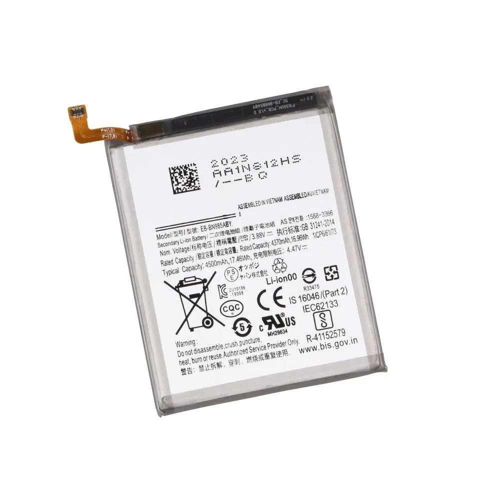 Акумулятор для Samsung Note 20 Ultra / EB-BN985ABY Характеристики AAA no LOGO