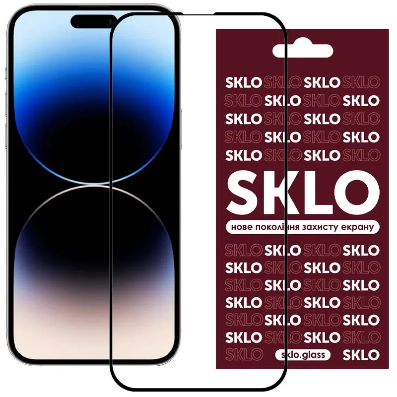 Захисне скло SKLO 3D для Apple iPhone 15 Pro Max (6.7
