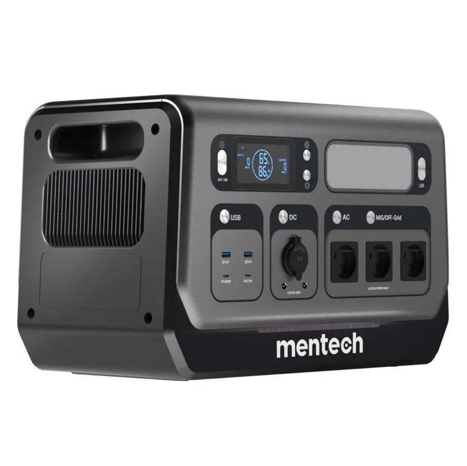 Зарядна Станція Power Station Mentech BP2200 Balcony, 2200W, 2048Wh, LiFePo4 03BD