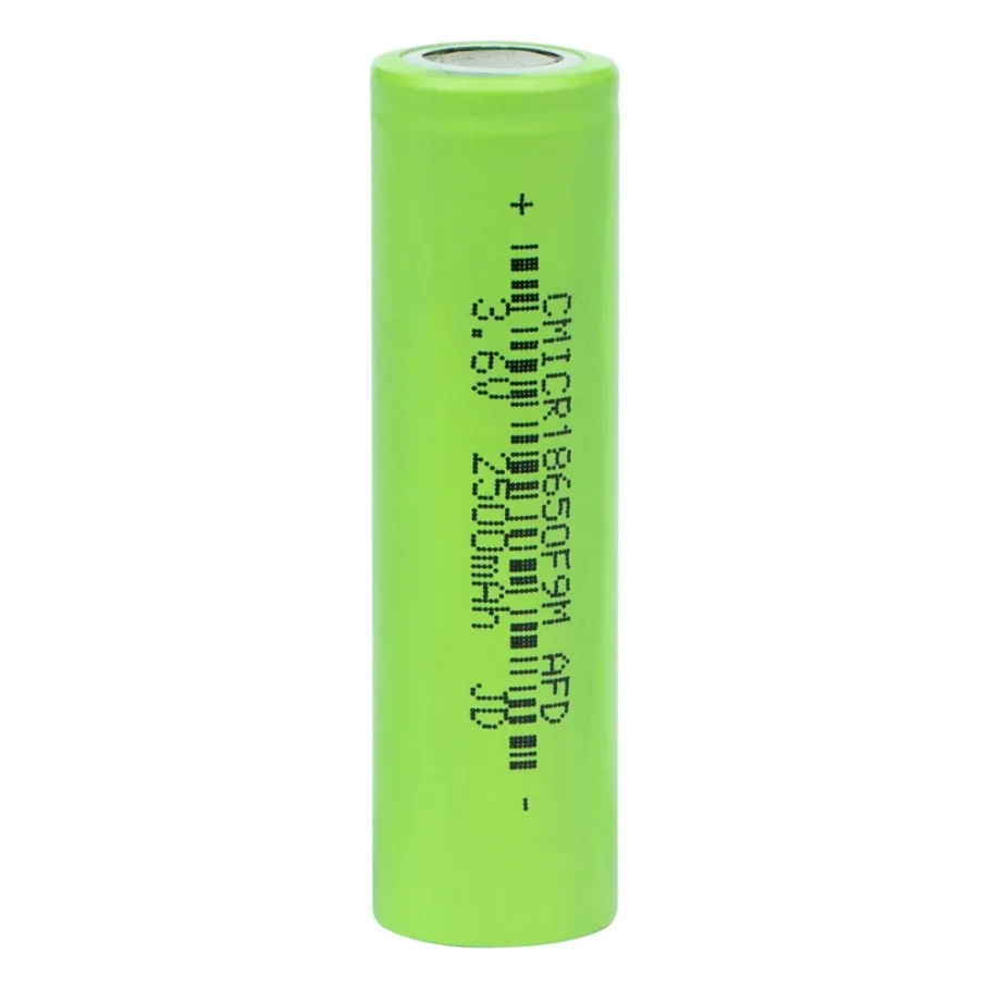 АКБ 18650 2500 mAh Зелений