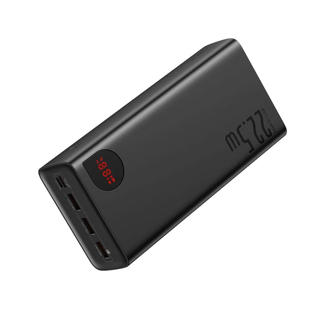 Універсальна Мобільна Батарея Power Bank Baseus Adaman Digital Display Fast Charge 22.5W 40000 mAh