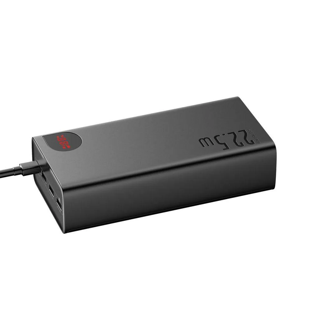 Універсальна Мобільна Батарея Power Bank Baseus Adaman Digital Display Fast Charge 22.5W 40000 mAh