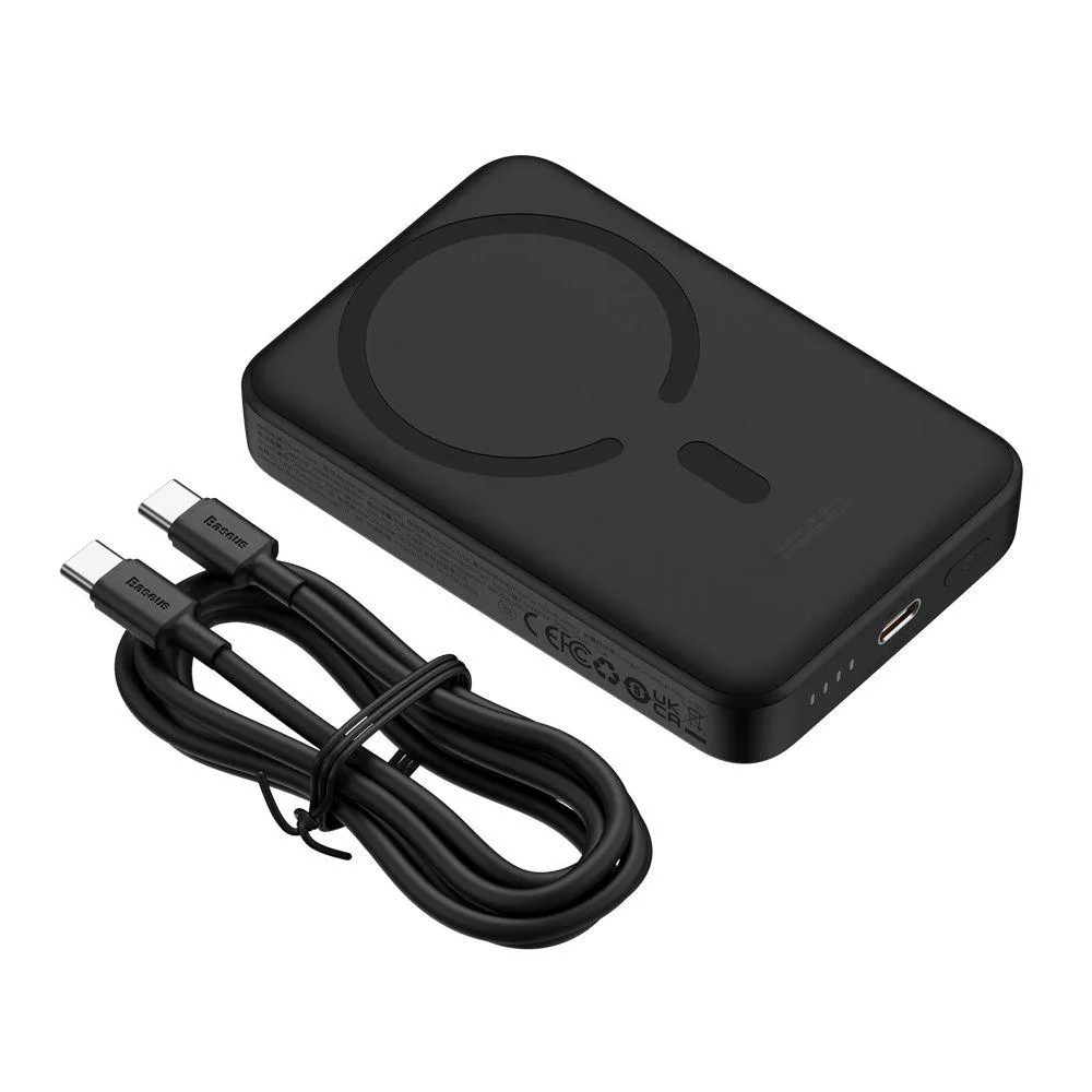 Універсальна Мобільна Батарея Power Bank Baseus Magnetic Mini wireless Fast Charging 30W 10000 mAh