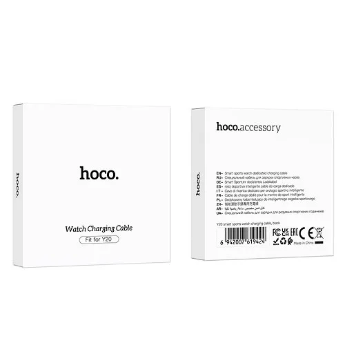 Кабель Зарядки для Годинників Hoco Y20/38 Чорний
