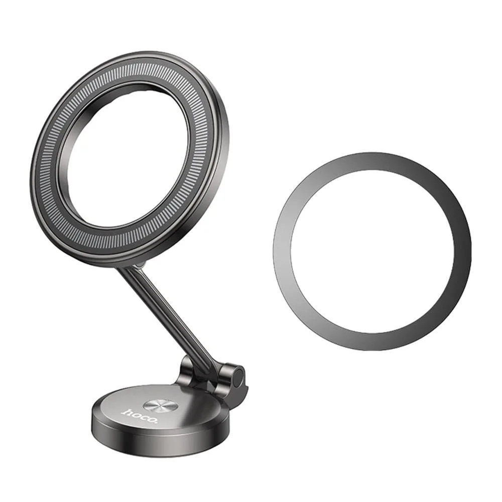 Автотримач Hoco H51 Magnetic For Ring Колір Сiрий