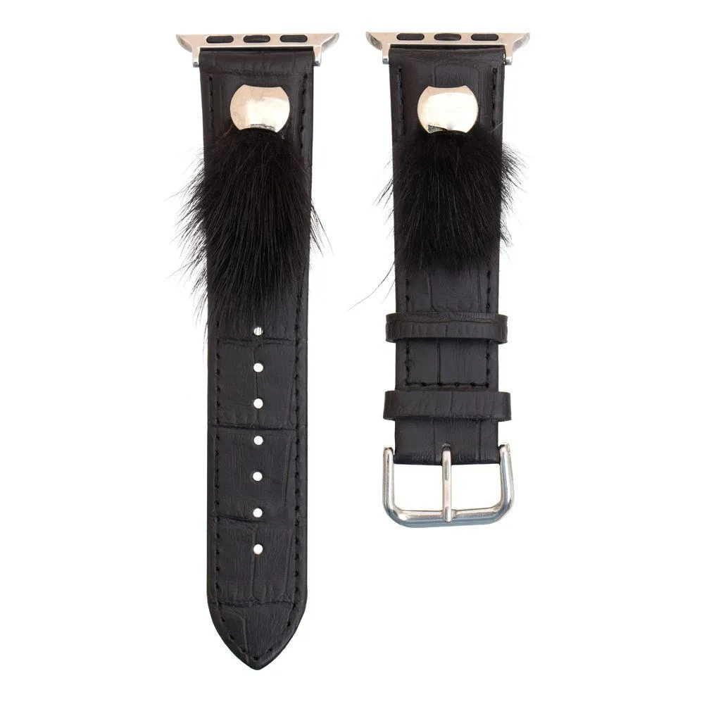Ремінець для Apple Watch Fur 38/40/41 mm Колір Рожевий