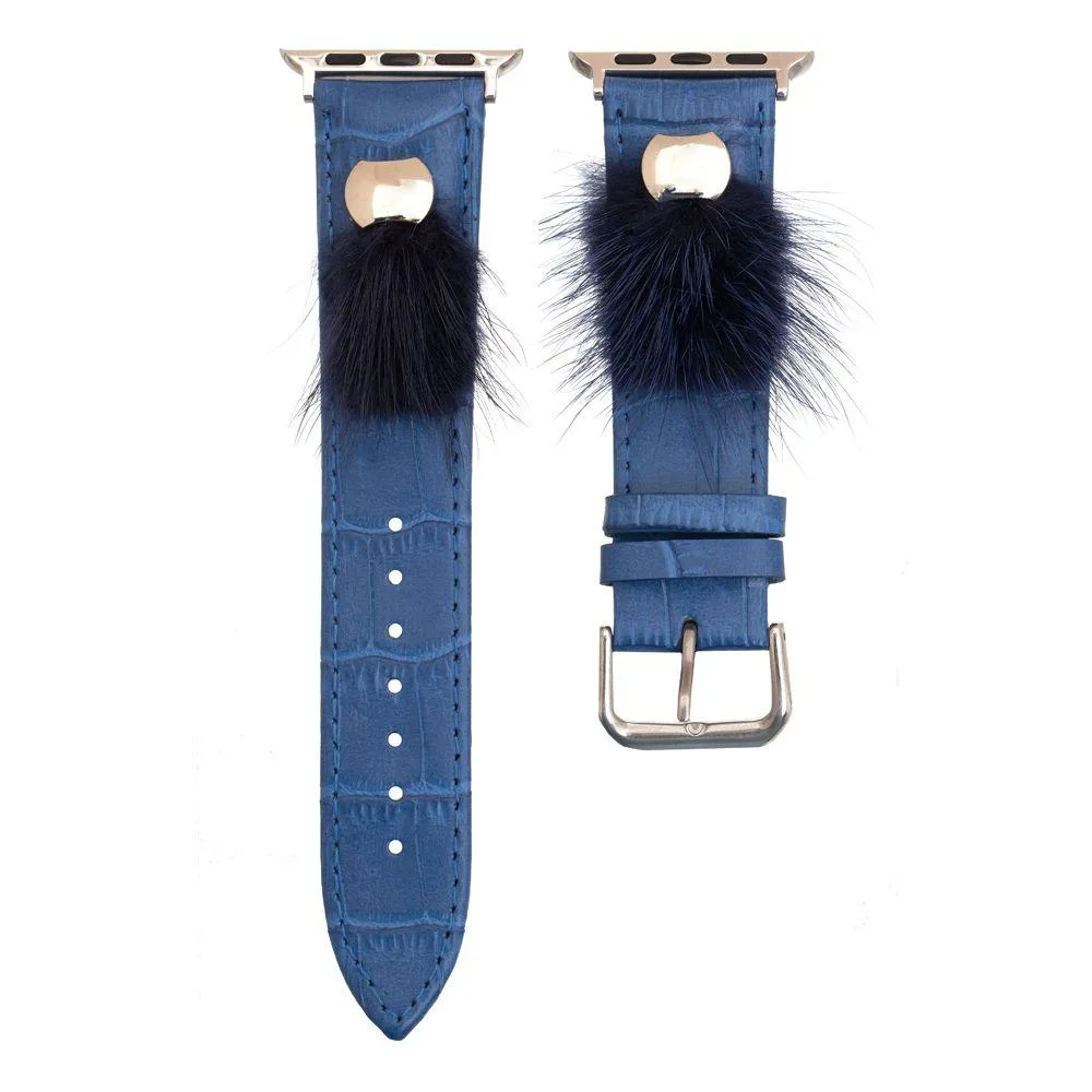 Ремінець для Apple Watch Fur 38/40/41 mm Колір Чорний