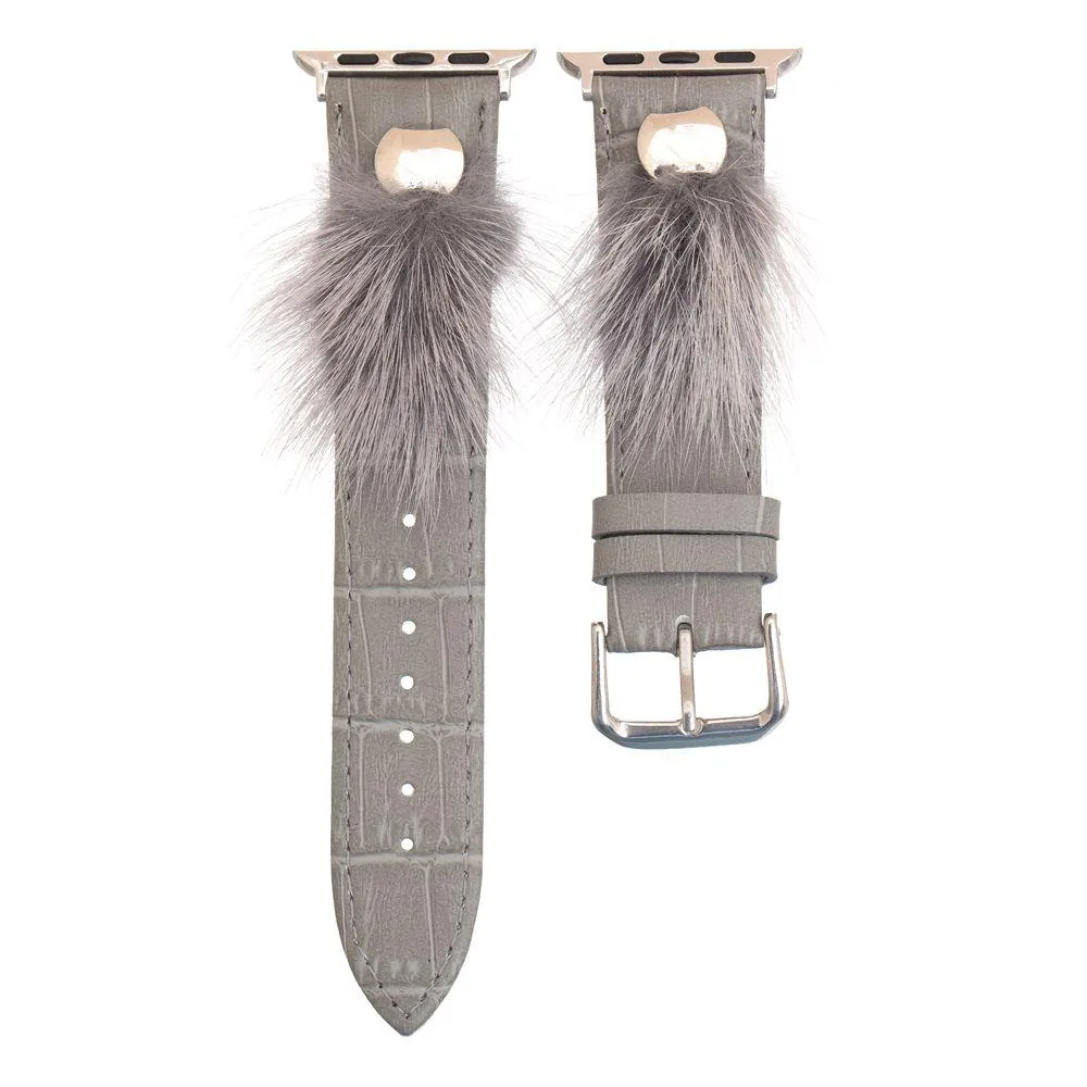 Ремінець для Apple Watch Fur 38/40/41 mm Колір Сірий