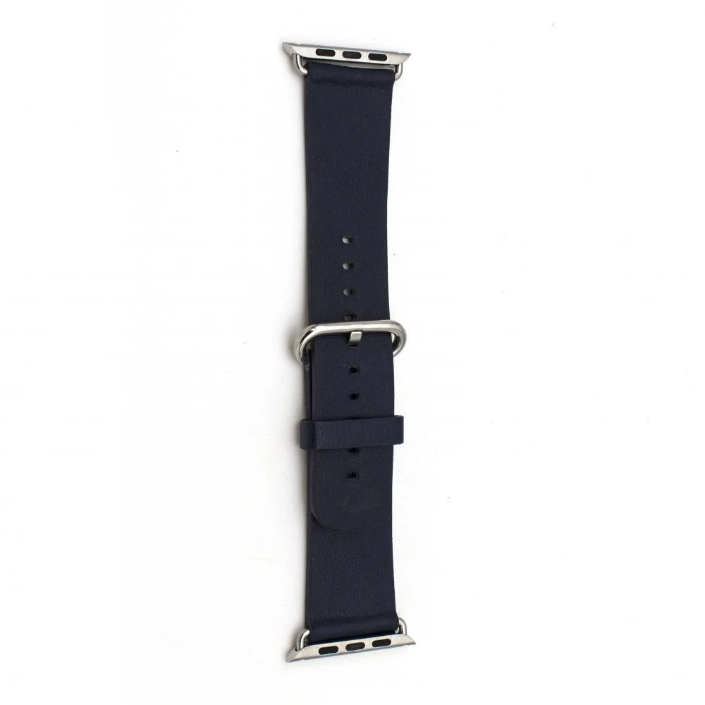 Ремінець для Apple Watch Band Classic Buckle Leather 42/44/45/49 mm Колір Синій