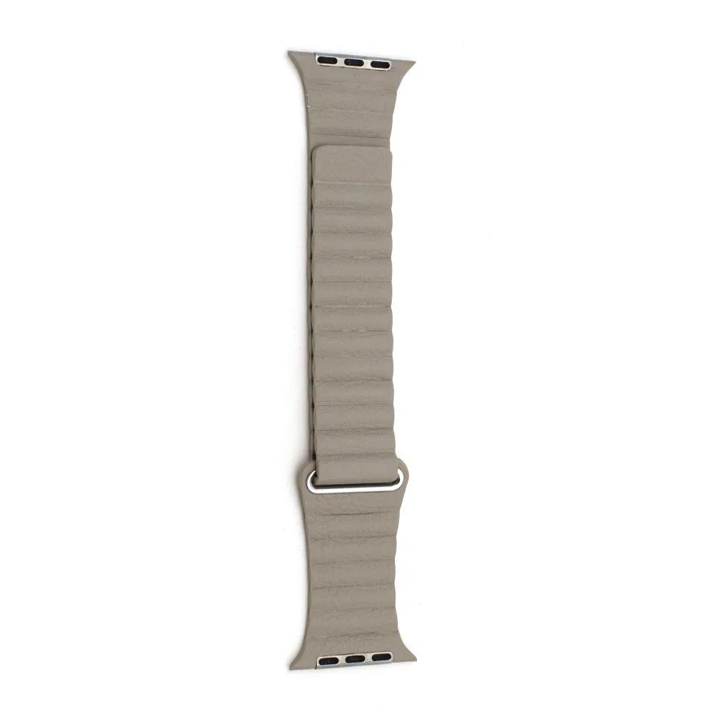 Ремінець для Apple Watch Leather Loop 42/44/45/49 mm Колір Чорний