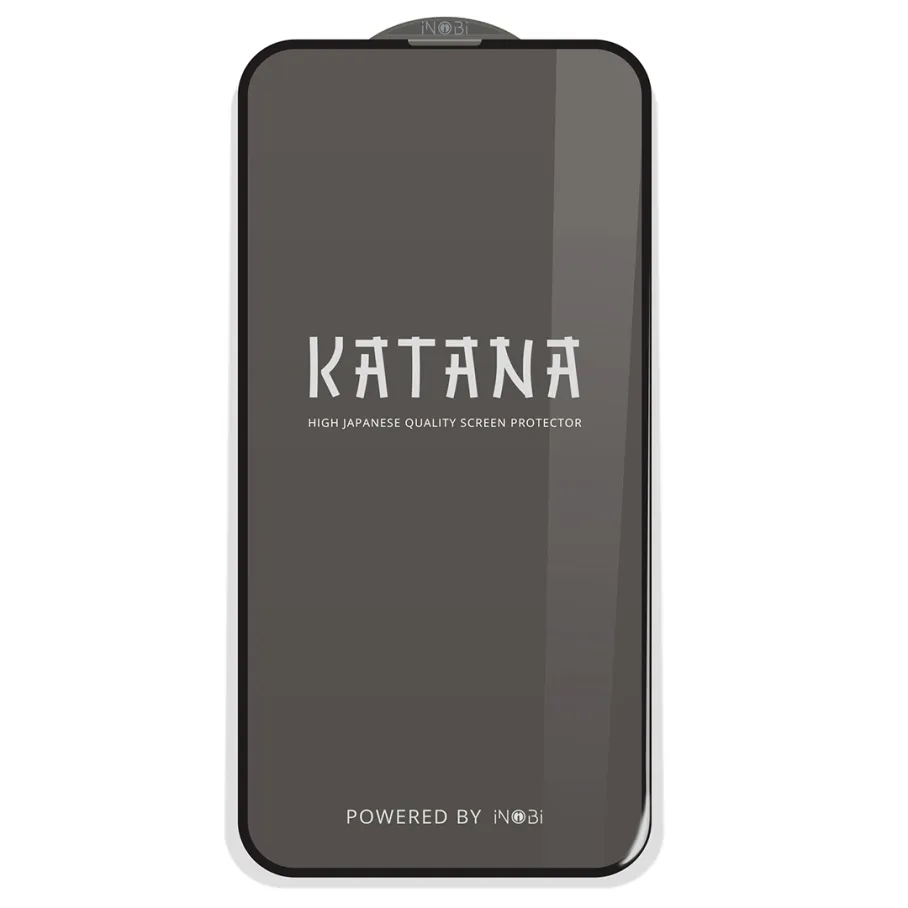 Захисне скло KATANA by iNobi for iPhone 13/13 Pro/14/16e Чорний