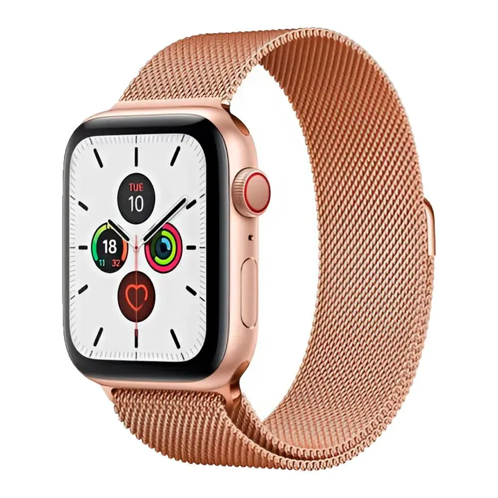 Ремінець для Apple Watch Milanese Loop 42/44/45/49 mm Колір Black Gray