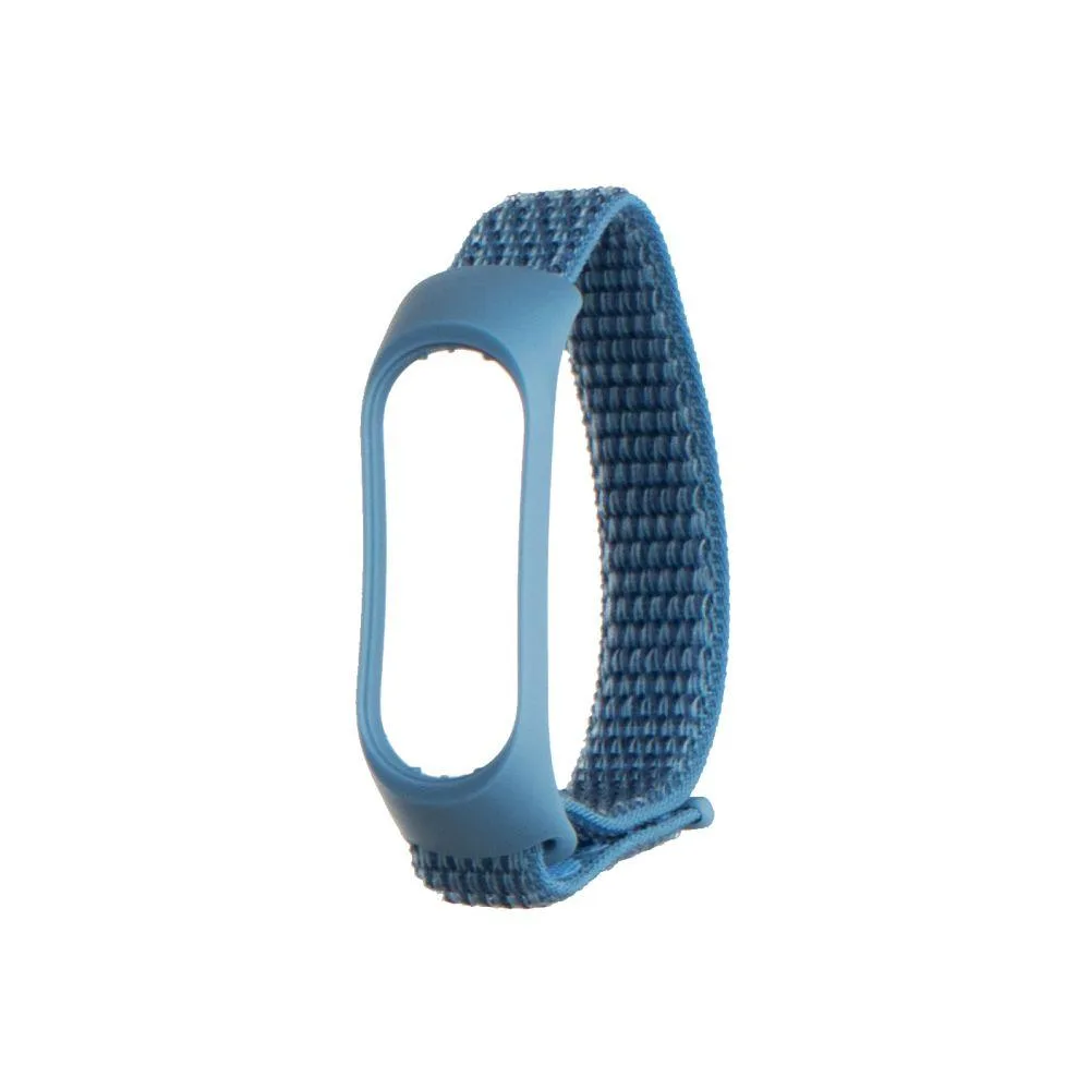 Ремінець для Xiaomi Mi Band 3 / 4 Nylon Колір Чорний