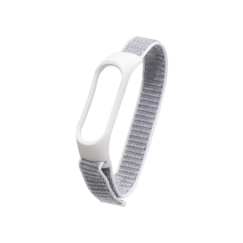 Ремінець для Xiaomi Mi Band 3 / 4 Nylon Колір Чорний