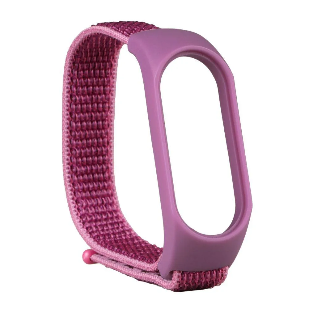 Ремінець для Xiaomi Mi Band 3 / 4 Nylon Колір Блакитний