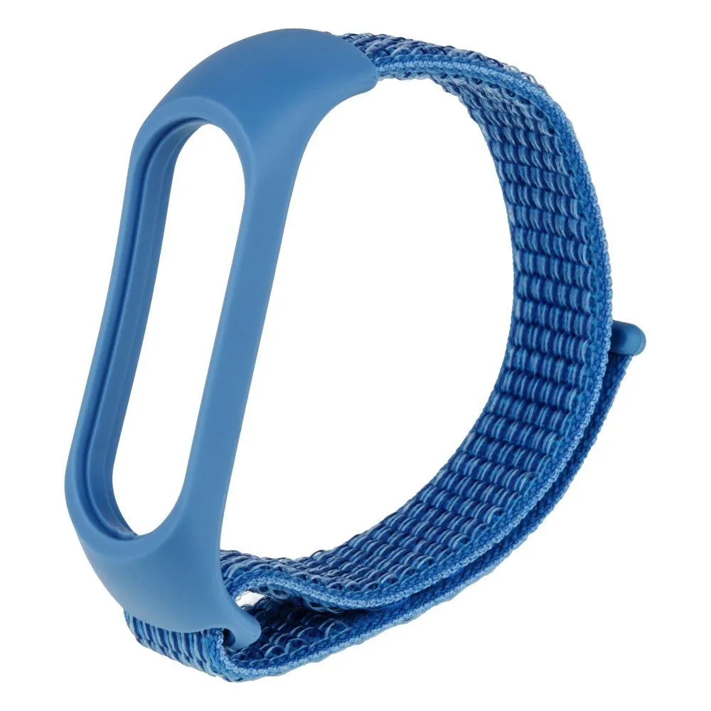 Ремінець для Xiaomi Mi Band 5 Nylon Колір Чорний