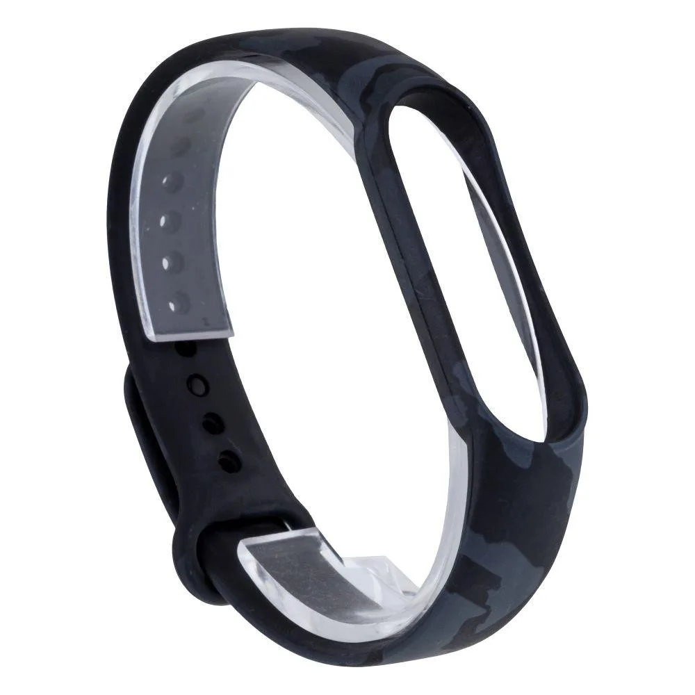 Ремінець для Xiaomi Mi Band 5 / 6 Pattern Колір Чорний Візерунок