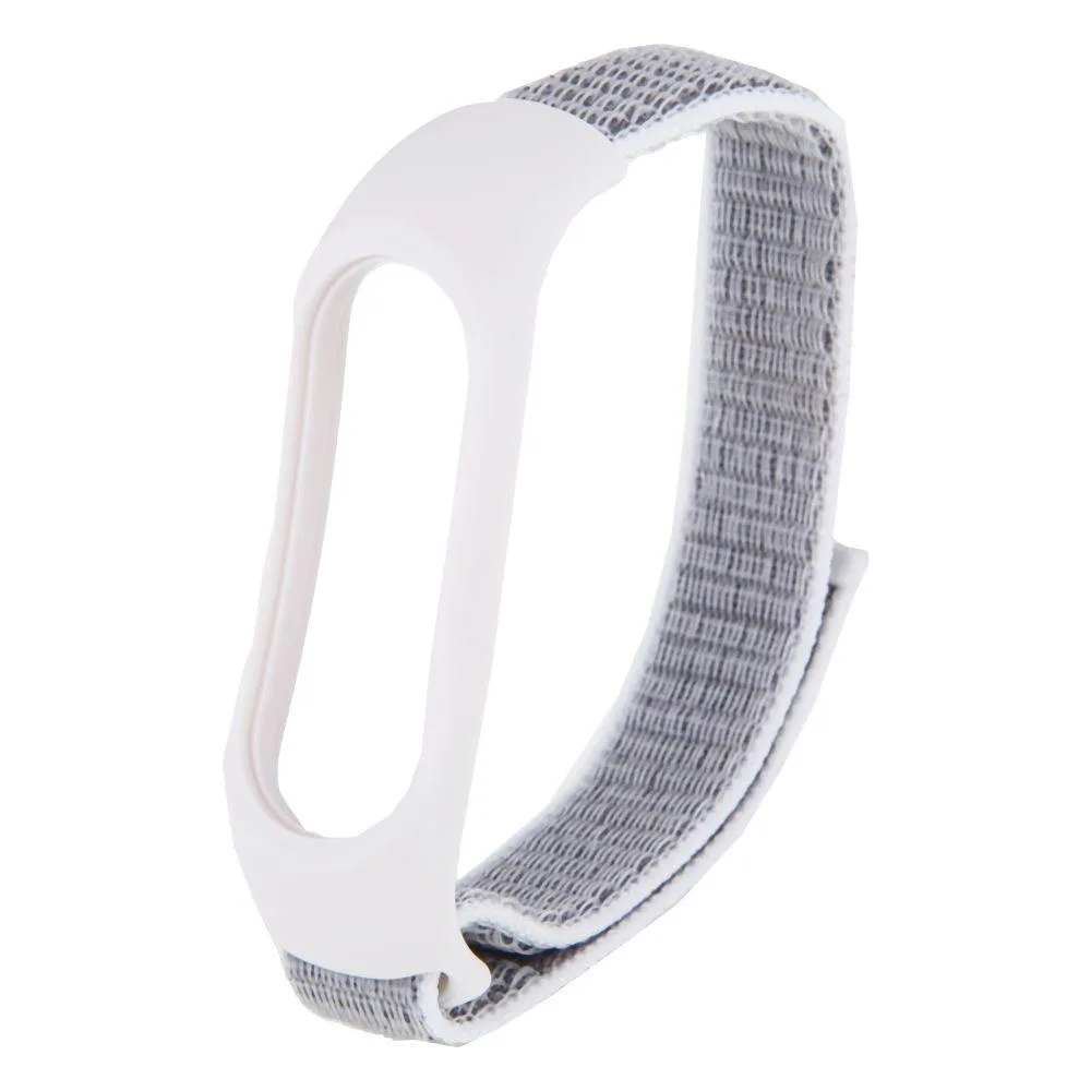 Ремінець для Xiaomi Mi Band 4 / 5 / 6 Nylon Колір Бiрюзово-Жовтий