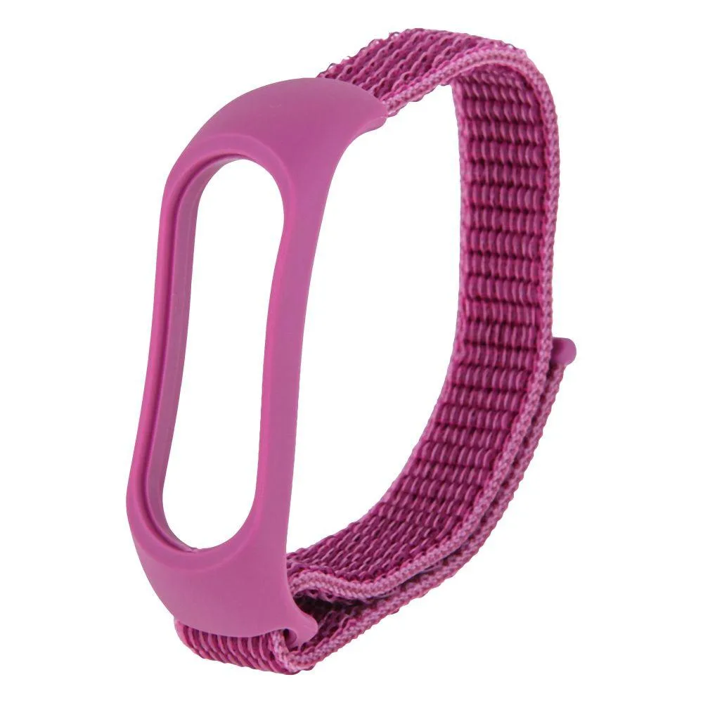 Ремінець для Xiaomi Mi Band 4 / 5 / 6 Nylon Колір Блакитний