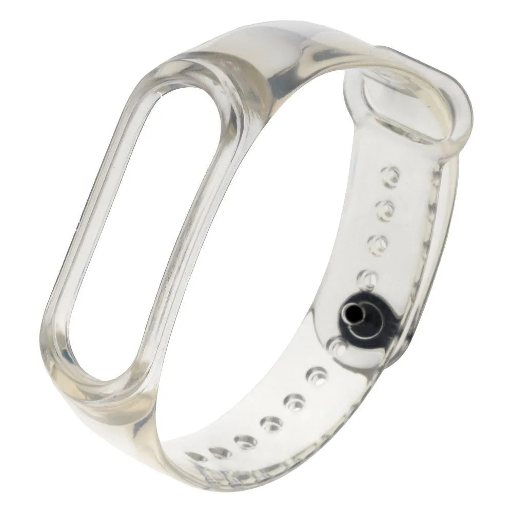 Ремінець для Xiaomi Mi Band 3 /4 Color Transparent Колір 1, Black