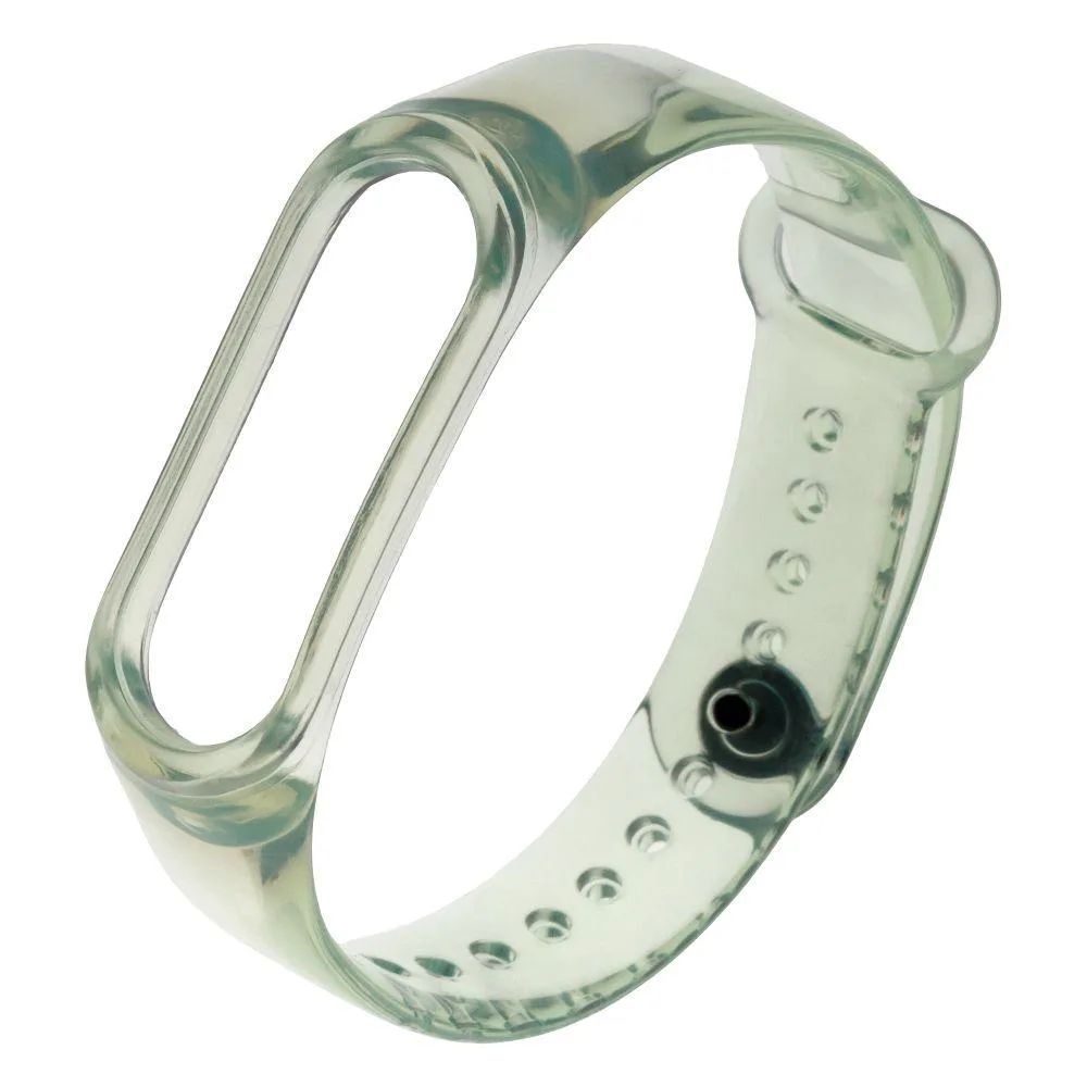 Ремінець для Xiaomi Mi Band 3 /4 Color Transparent Колір 1, Black