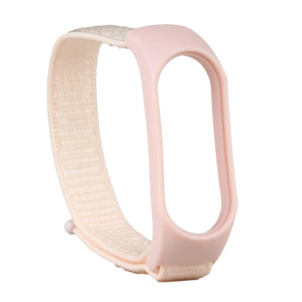 Ремінець для Xiaomi Mi Band 5 / 6 Nylon Колір Gray/White