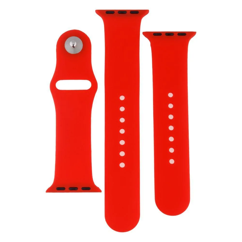 Ремінець для Apple Watch Band Silicone Two-Piece 38/40/41 mm Колір 08, Лаванда