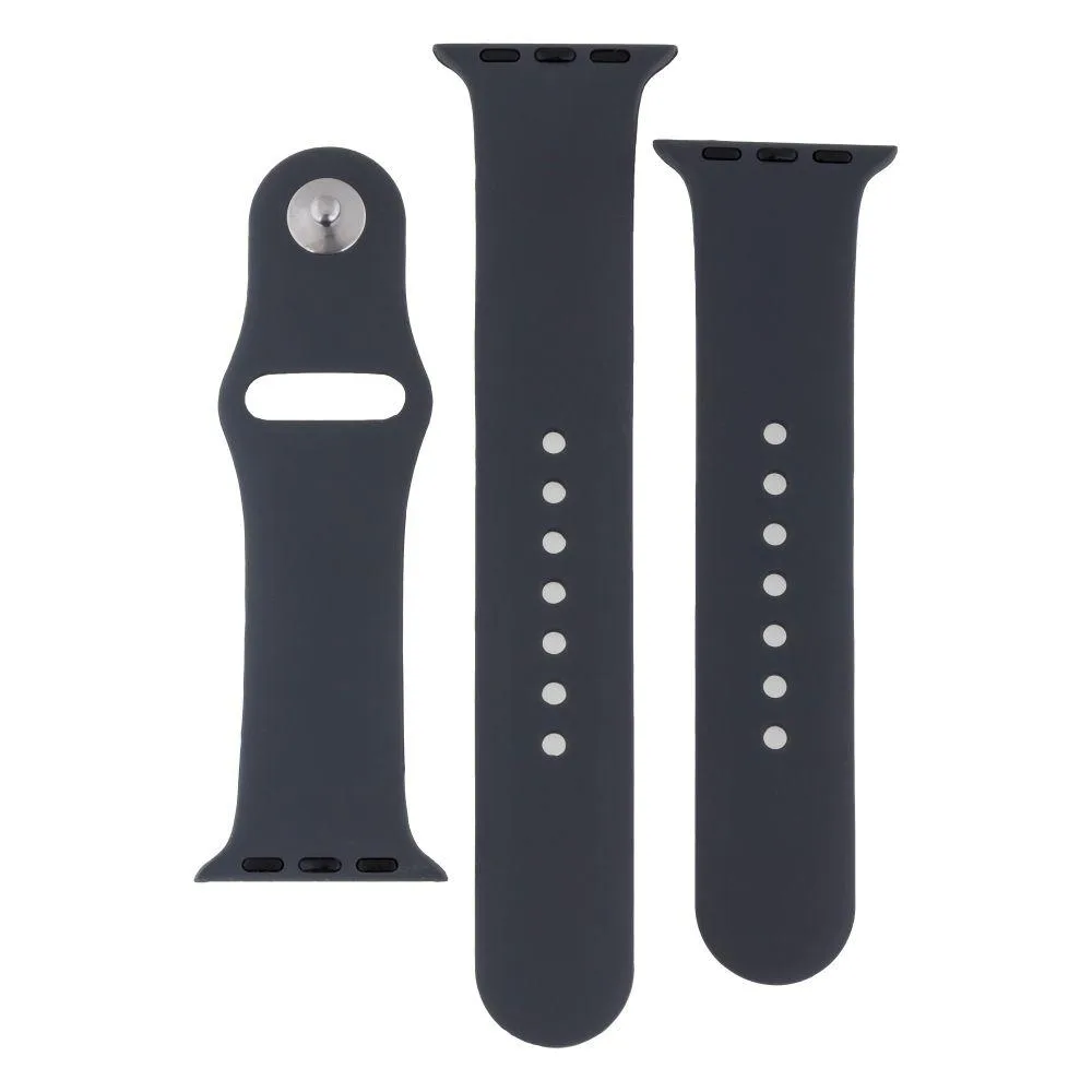 Ремінець для Apple Watch Band Silicone Two-Piece 38/40/41 mm Колір 08, Лаванда