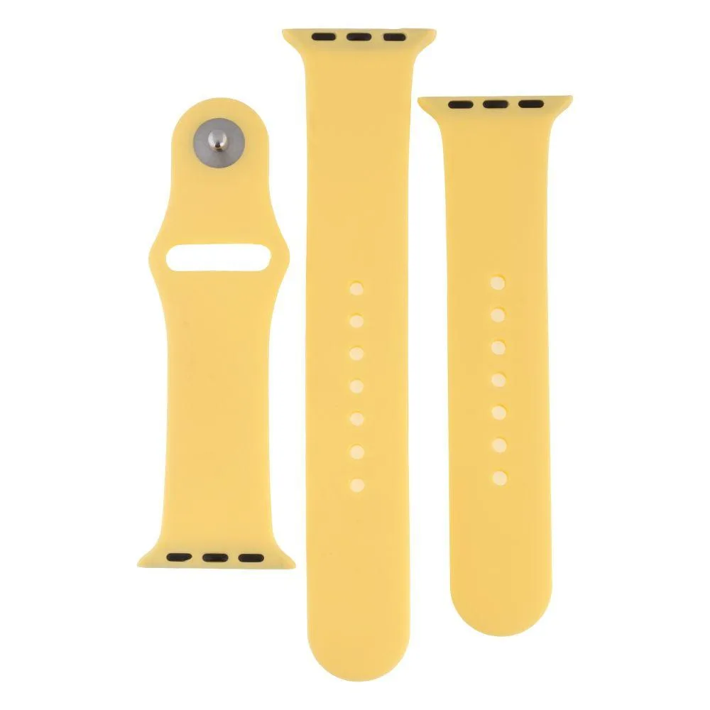 Ремінець для Apple Watch Band Silicone Two-Piece 38/40/41 mm Колір 32, Rose Red