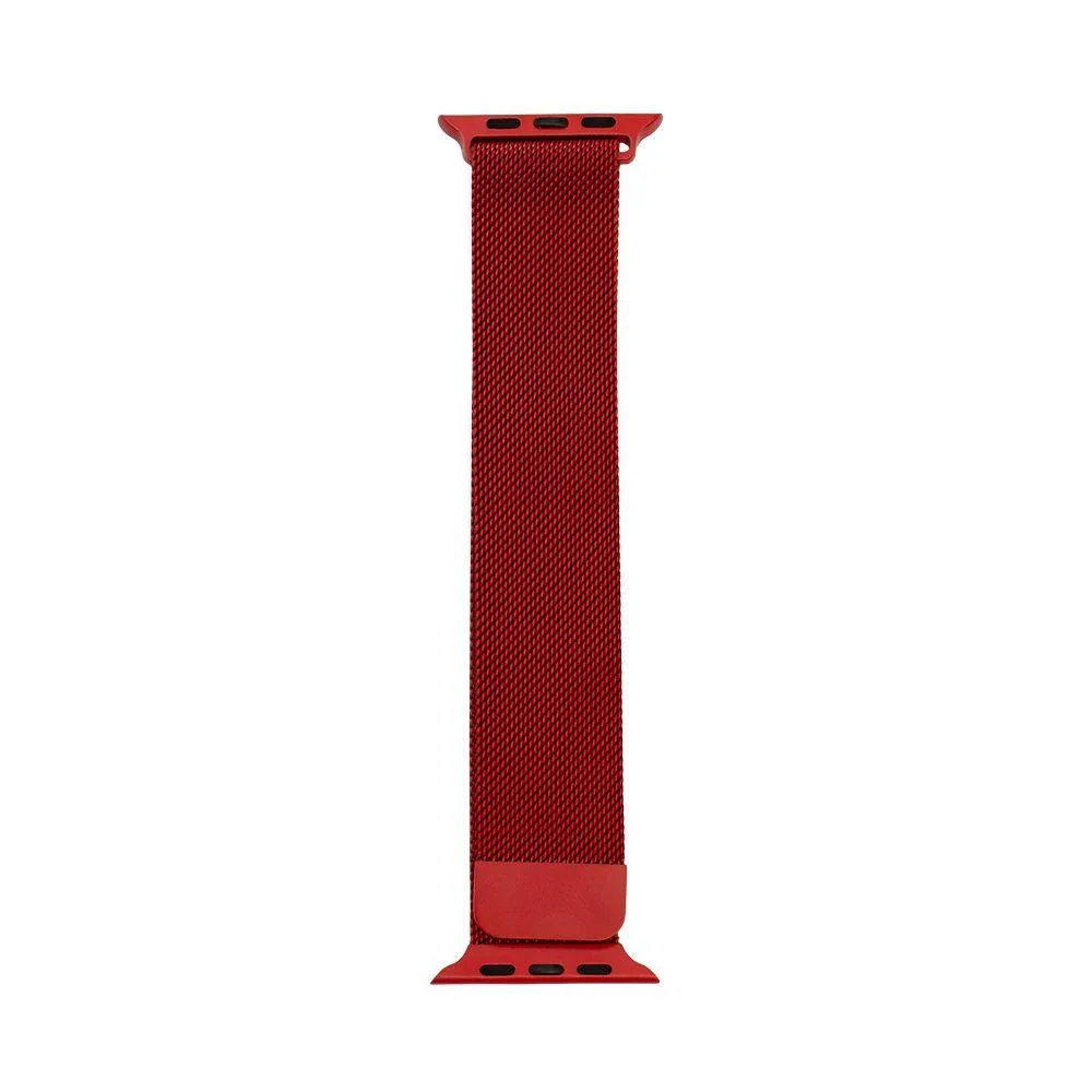 Ремінець для Apple Watch Milanese loop 38/40/41 mm Колір Dark Orange