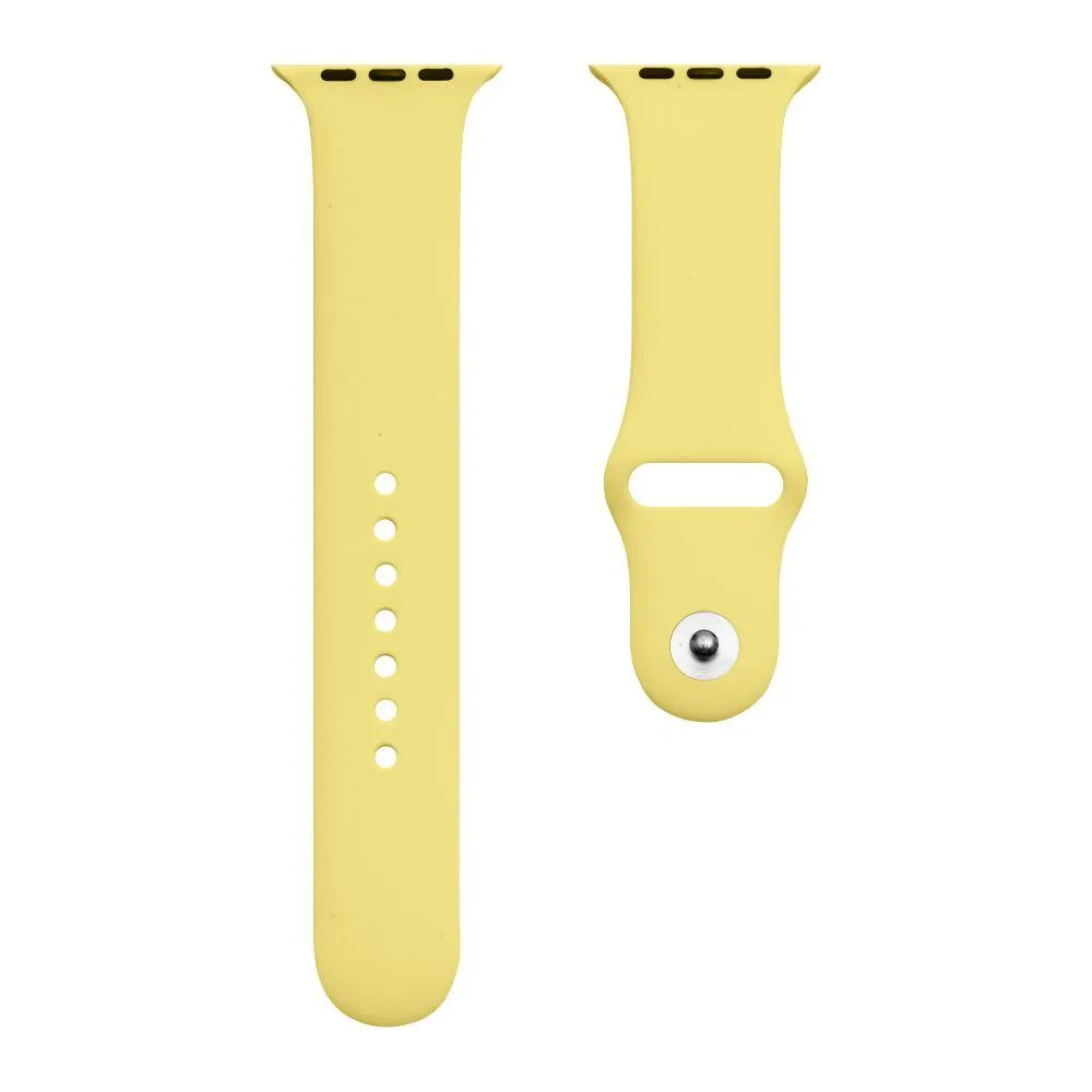 Ремінець для Apple Watch Band Silicone One-Piece Size-S 38/40/41 mm Колір 49.Papaya