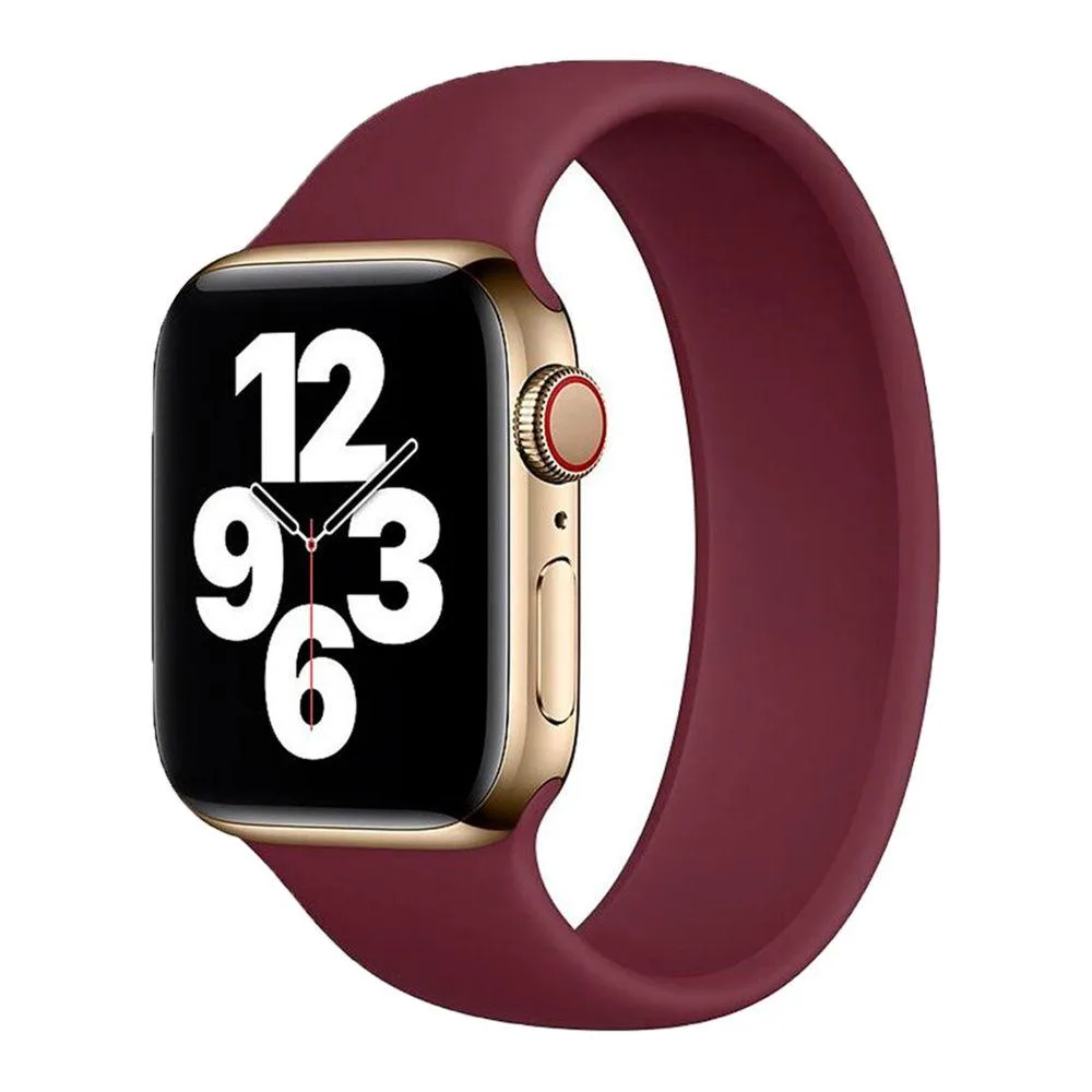 Ремінець для Apple Watch Band Silicone Mono Size 38/40/41 mm S Колір Red