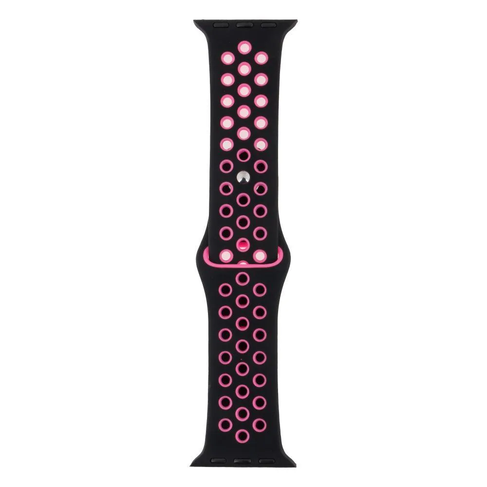 Ремешок для Apple Watch Band Silicone Nike + Protect Case 40/41 mm Колір White Rose