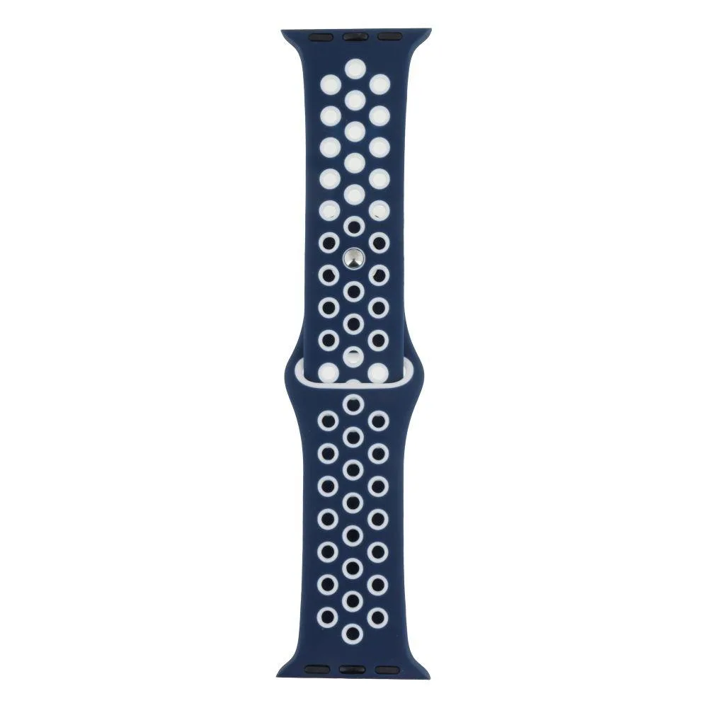 Ремешок для Apple Watch Band Silicone Nike + Protect Case 40/41 mm Колір White Rose