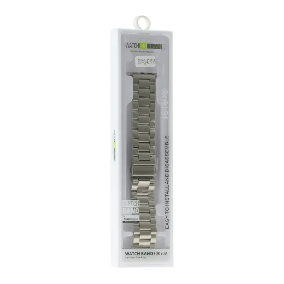 Ремінець для Apple Watch Stainless Steel 42/44/45/49 mm Silver