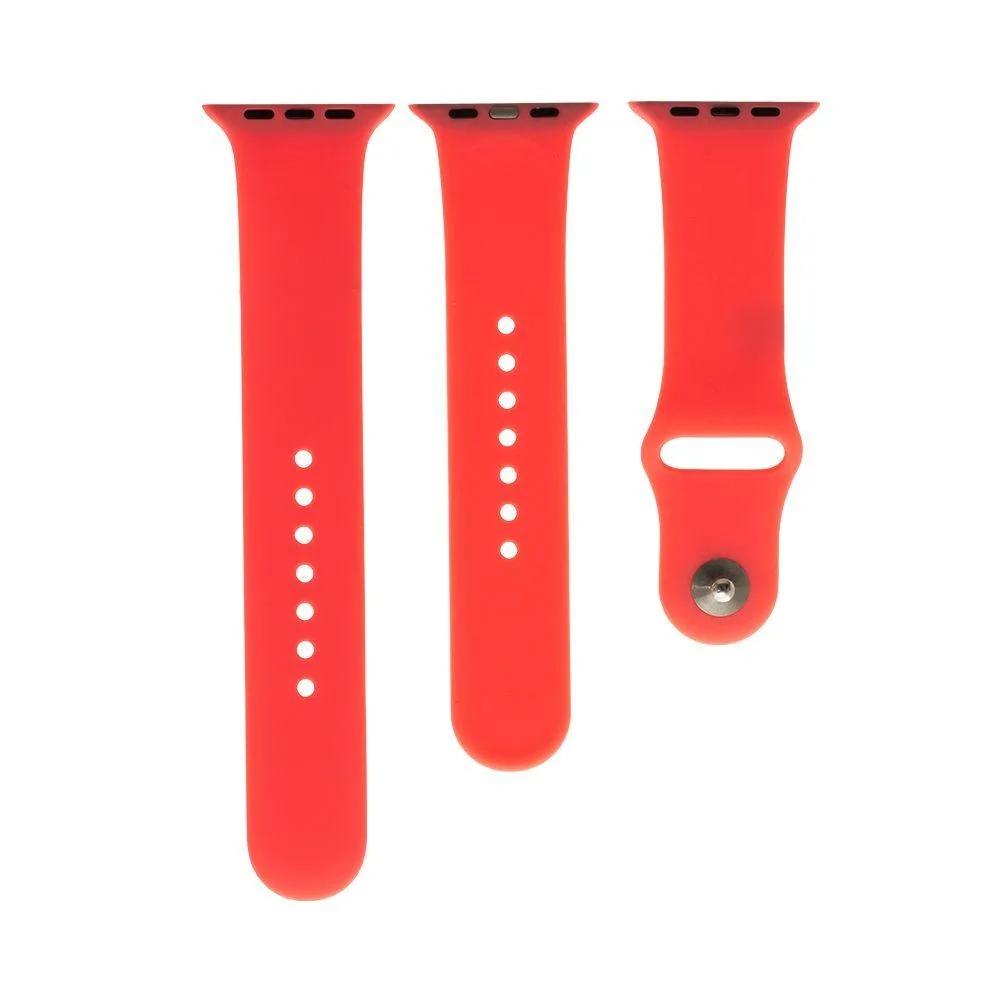 Ремінець для Apple Watch Band Silicone Two-Piece 42/44/45/49 mm Колір 24, Морская волна