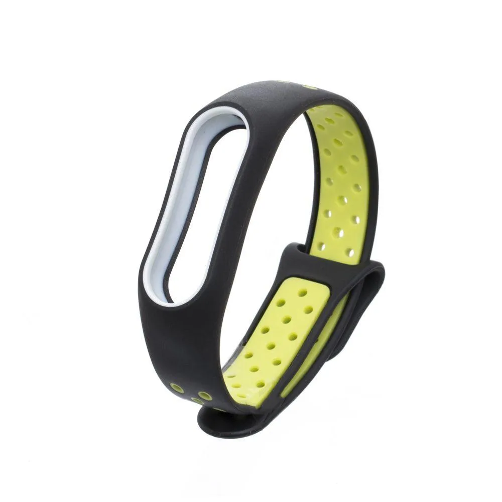 Ремінець для Xiaomi Mi Band 2 Nike Колір Чорно-Червоний