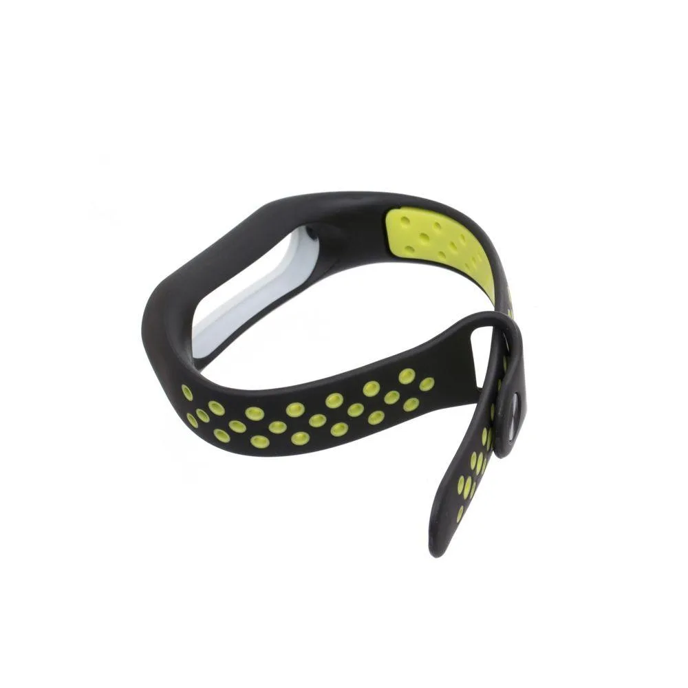 Ремінець для Xiaomi Mi Band 2 Nike Колір Чорно-Червоний