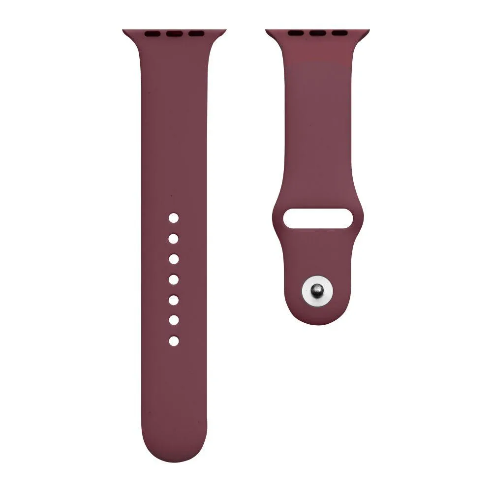 Ремінець для Apple Watch Band Silicone One-Piece Size-S 42/44/45/49 mm Колір Yellow Old