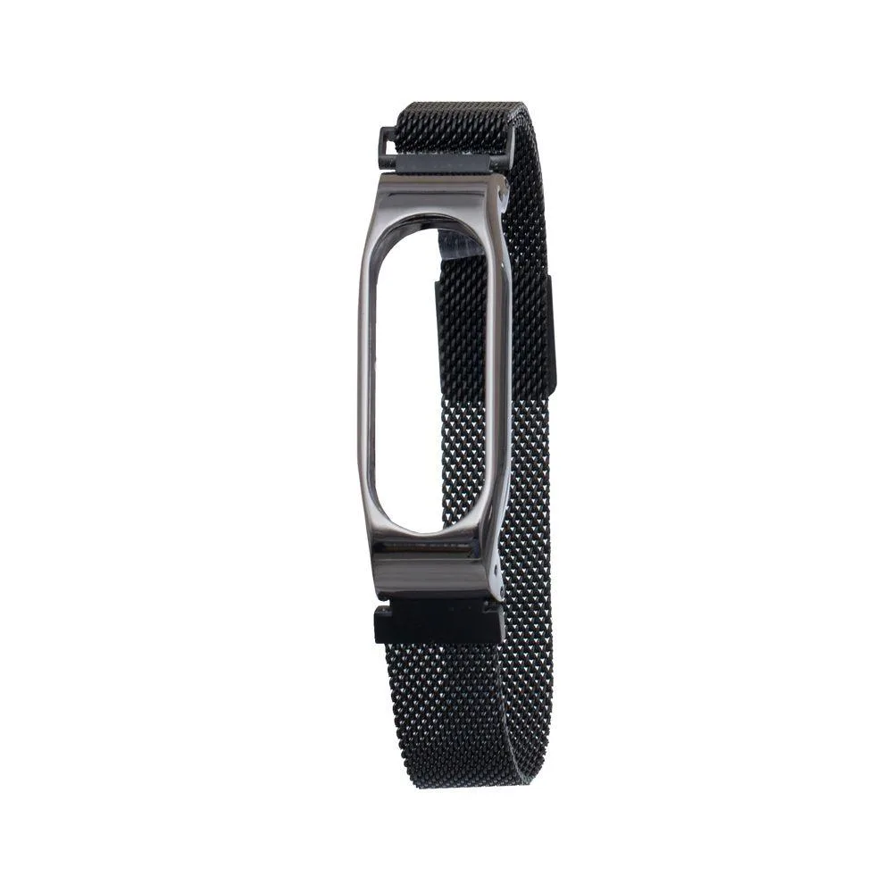 Ремінець для Xiaomi Mi Band 2 Milanese Loop Колір Рожево-Золотий
